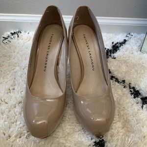 Nude heels